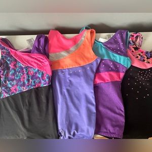 Lot of 4 size 4/5 leotards.